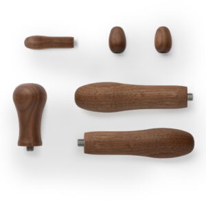 Siebträgermaschine  Holzumbau Kipphebel Set  Nussbaum