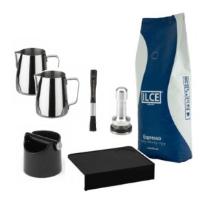 Siebträgermaschinen Zubehör Starter Set + 1Kg Kaffee Gratis