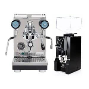 Profitec Pro 400 Chrom + Eureka Mignon Specialita Schwarz 16CR